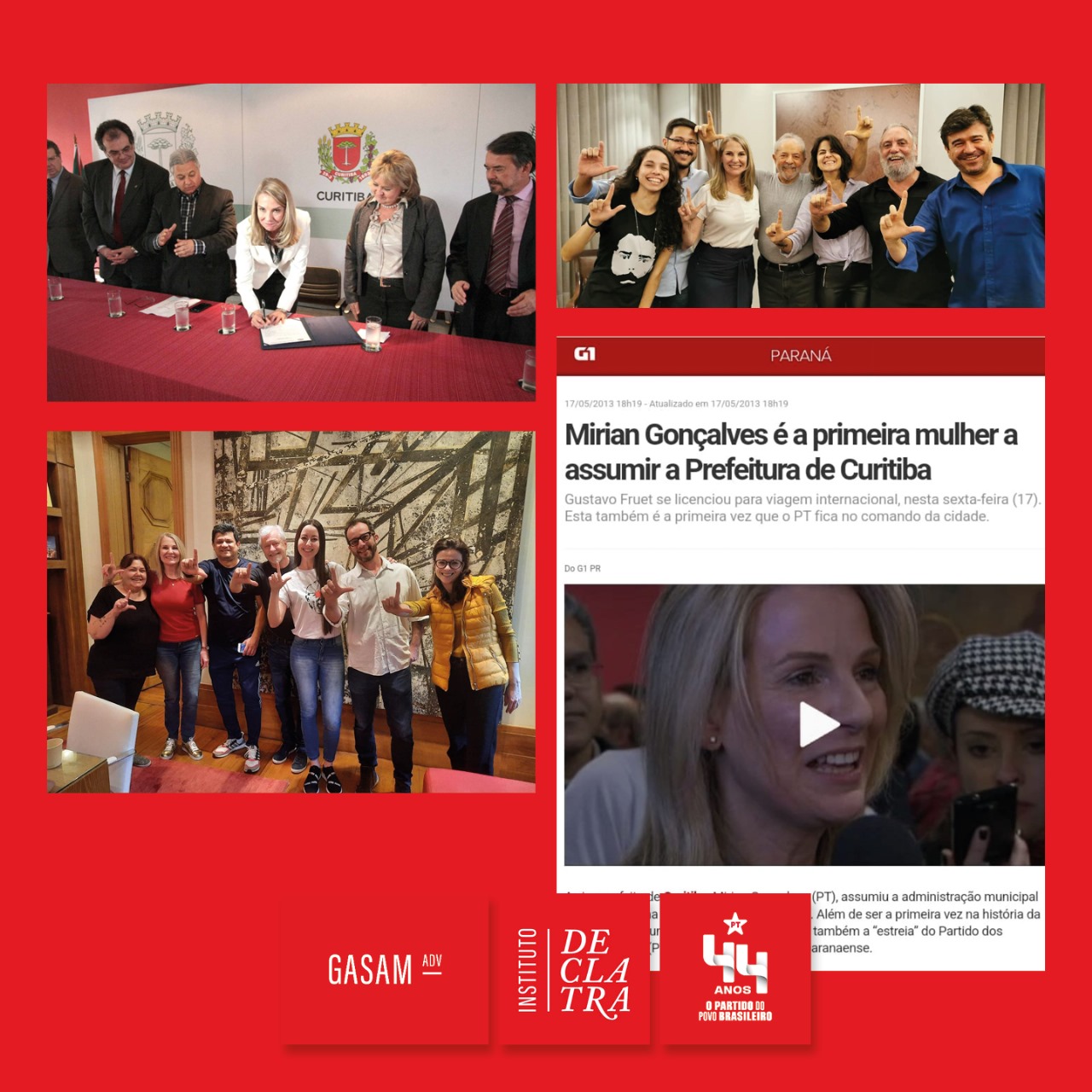 PT completa 44 anos de lutas e conquistas PT completa 44 anos de lutas e conquistas