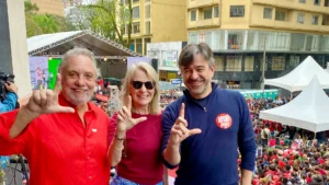 Grande comício do Presidente Lula na Boca Maldita